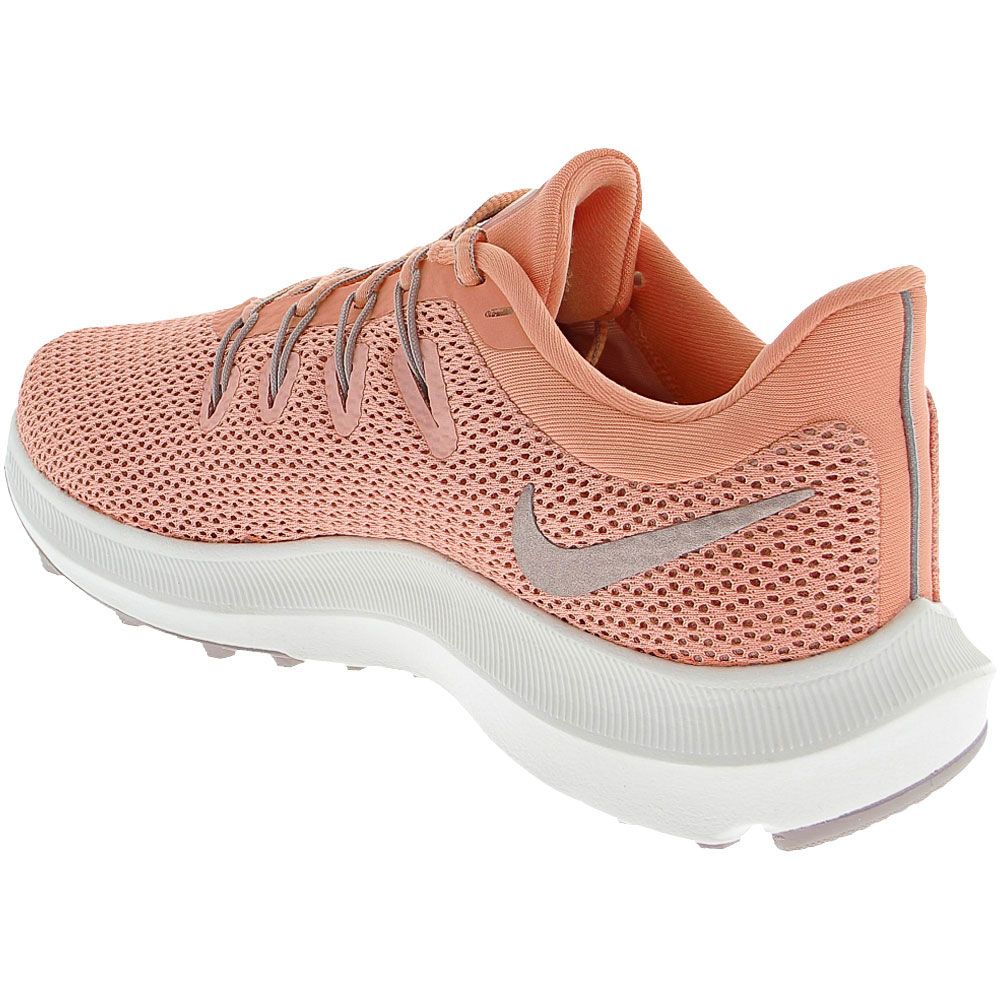 Nike Quest 2 Running Shoes - Womens Pink Pumice Back View
