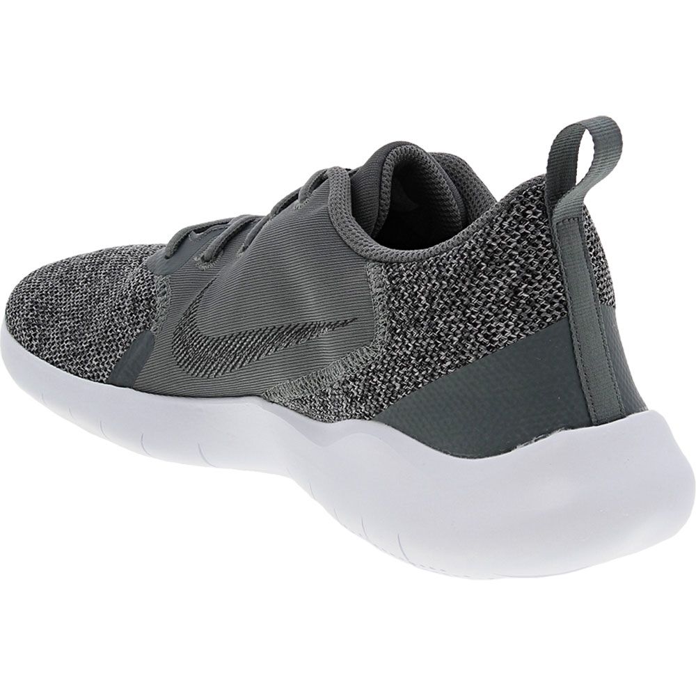 Nike Flex Experience Running Shoes - Mens Smoke Grey Black Back View