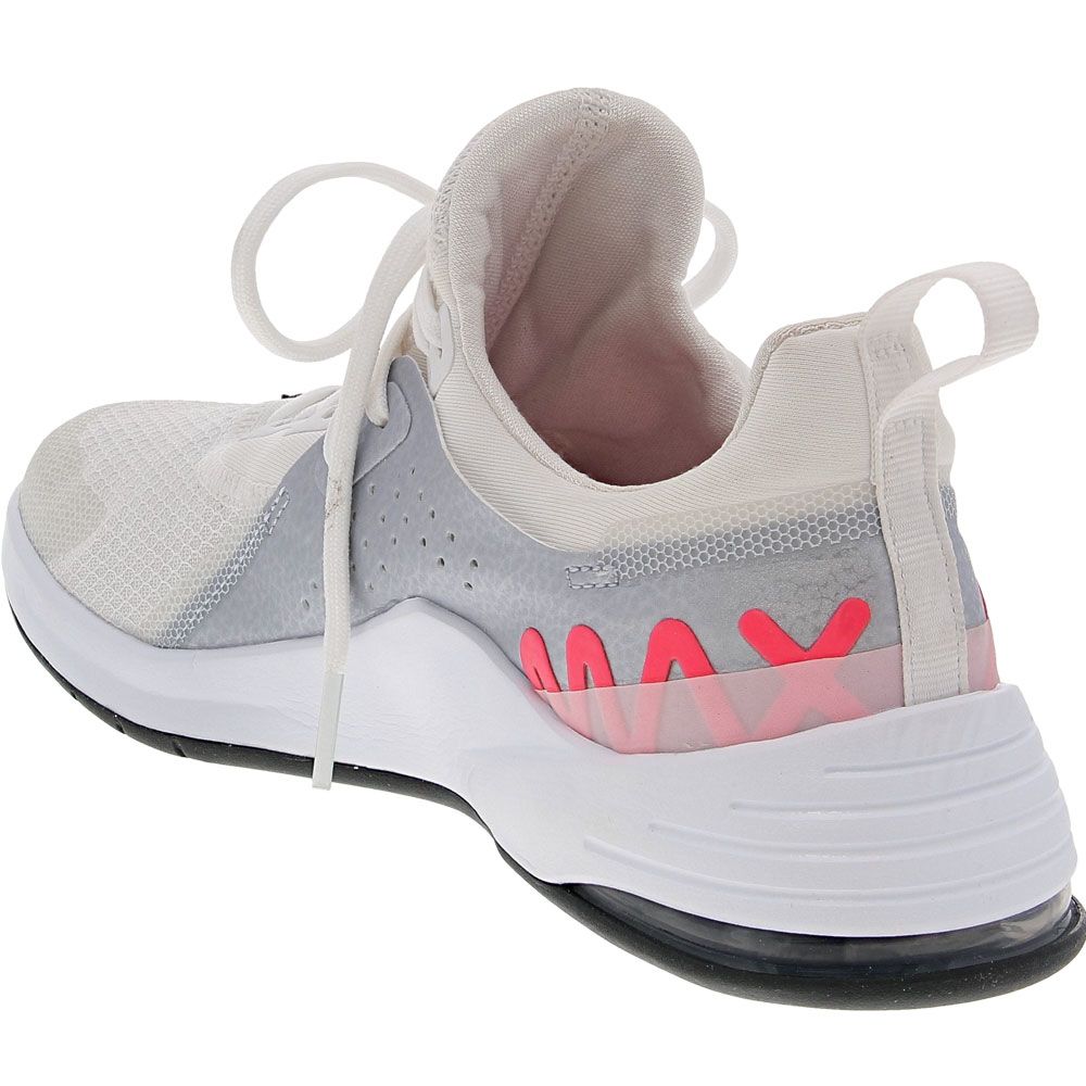 Nike Air Max Bella Tr3 Training Shoes - Womens White Black Purple Back View