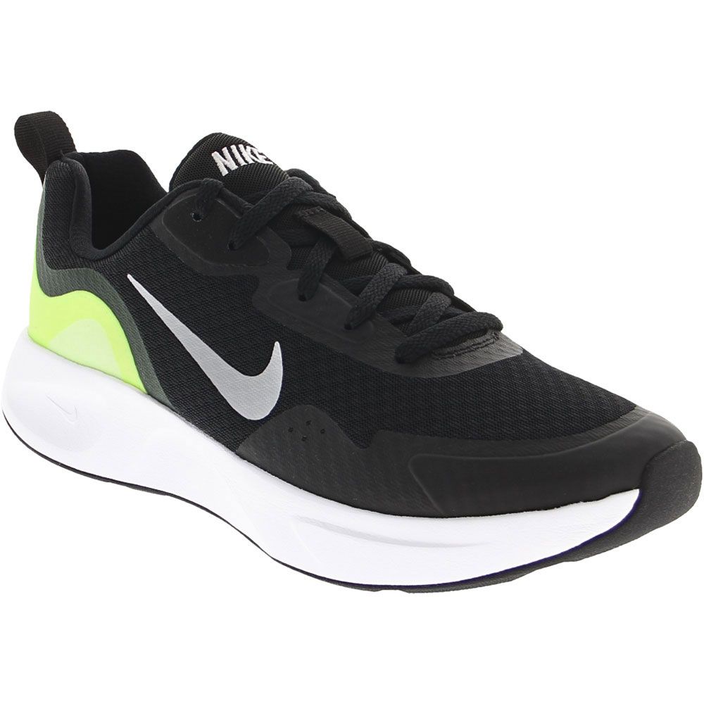Nike Wear All Day Running Shoes - Womens Black Black Green