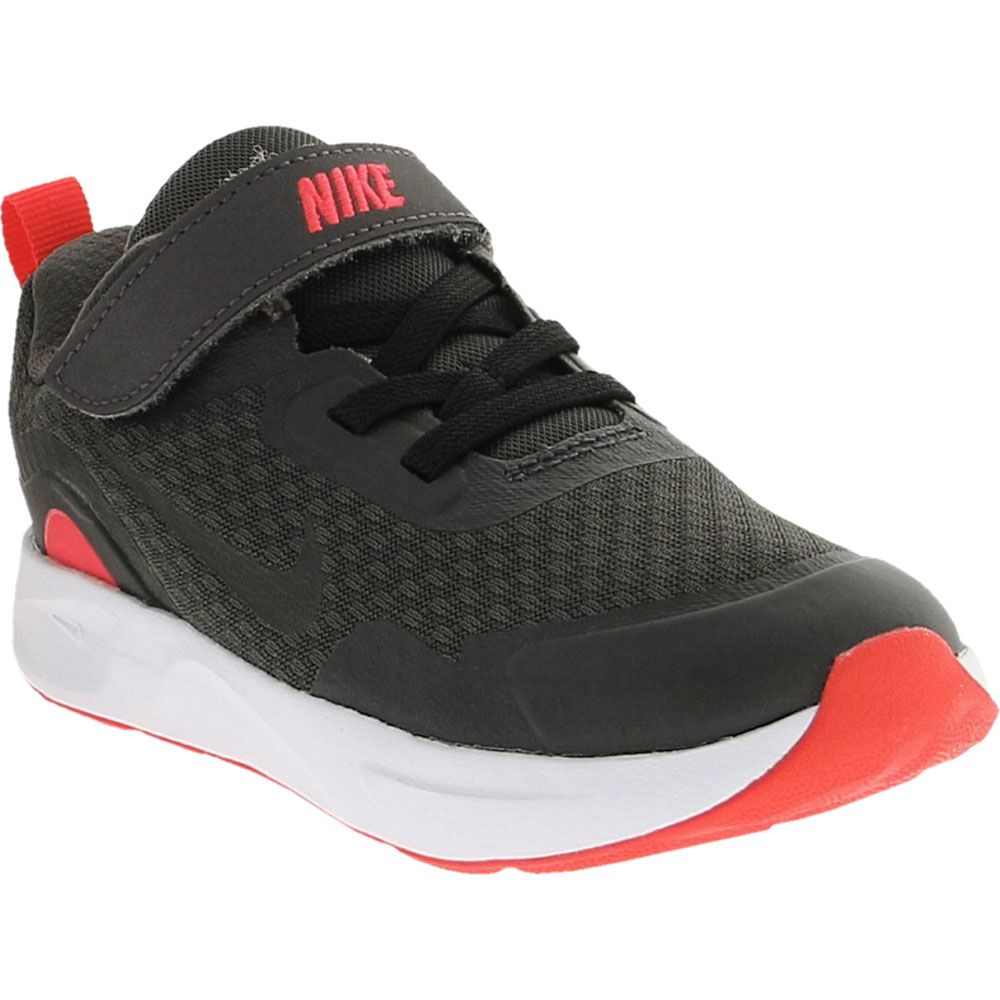 Nike Wear All Day Baby Toddler Athletic Shoes Black Red