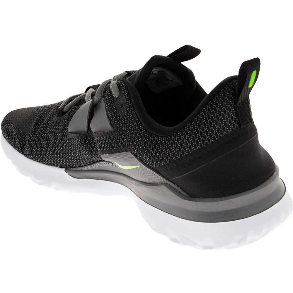Nike Renew Arena Spt Running Shoes - Mens Black Black Grey Back View