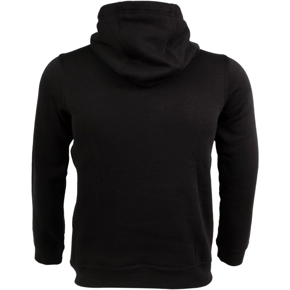 Nike Sportswear Club Fleece Pullover Sweatshirt - Boys | Girls Black White Grey View 2