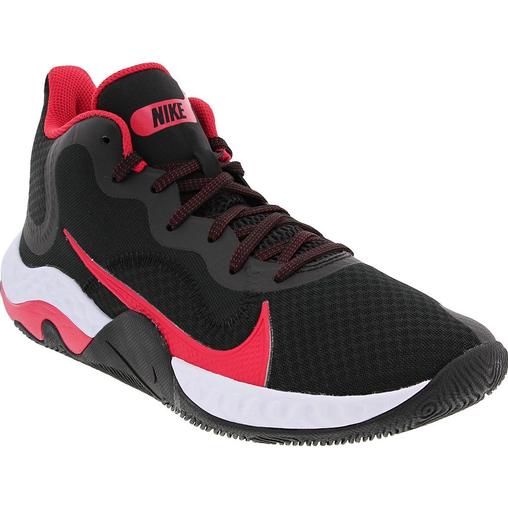 Nike Renew Elevate Basketball Shoes - Mens Black Red White