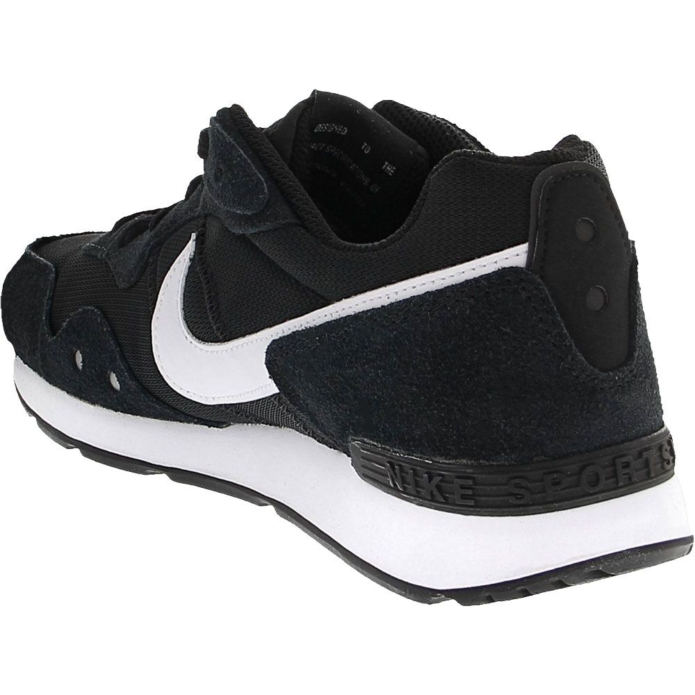 Nike Venture Runner Running Shoes - Womens Black Black White Back View