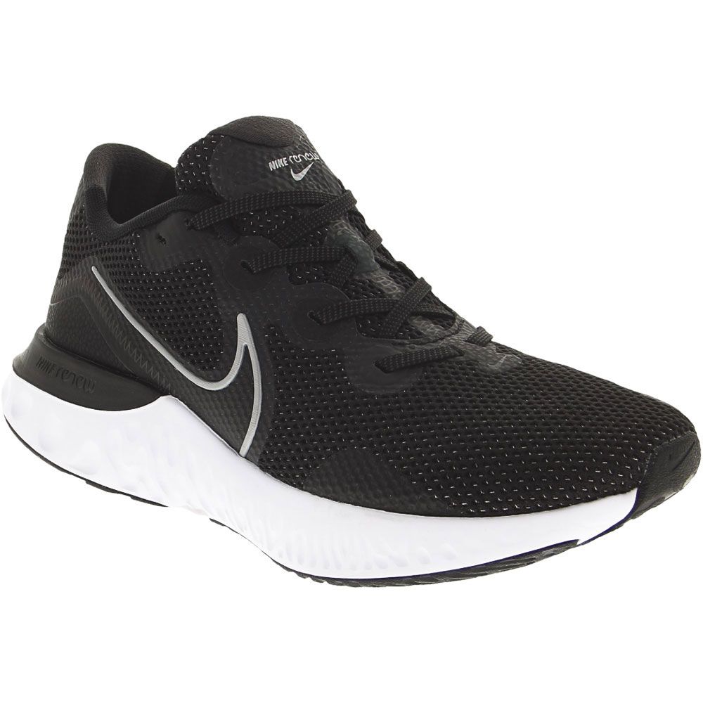 Nike Renew Run Running Shoes - Mens Black Black Grey