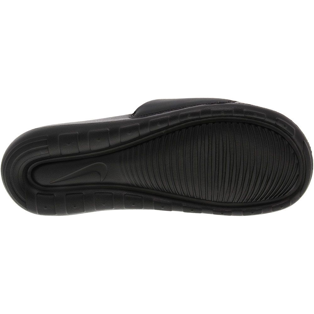 Nike Victori One Water Sandals - Mens Black White Black Sole View