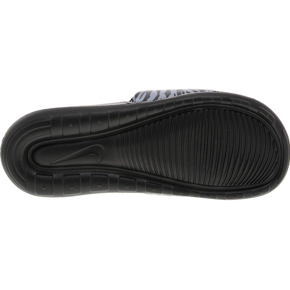 Nike Victori One Water Sandals - Womens Black White White Sole View