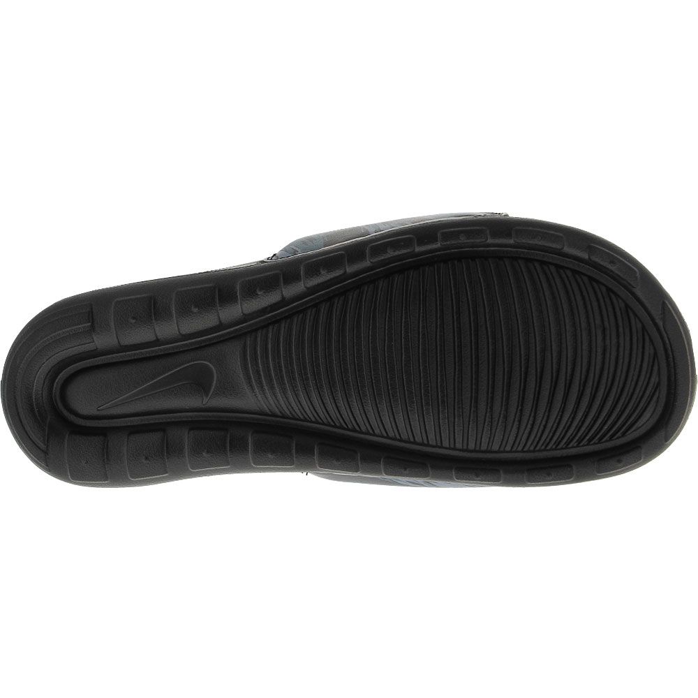 Nike Victori One Camo Water Sandals - Mens Black Tiger Camo Sole View