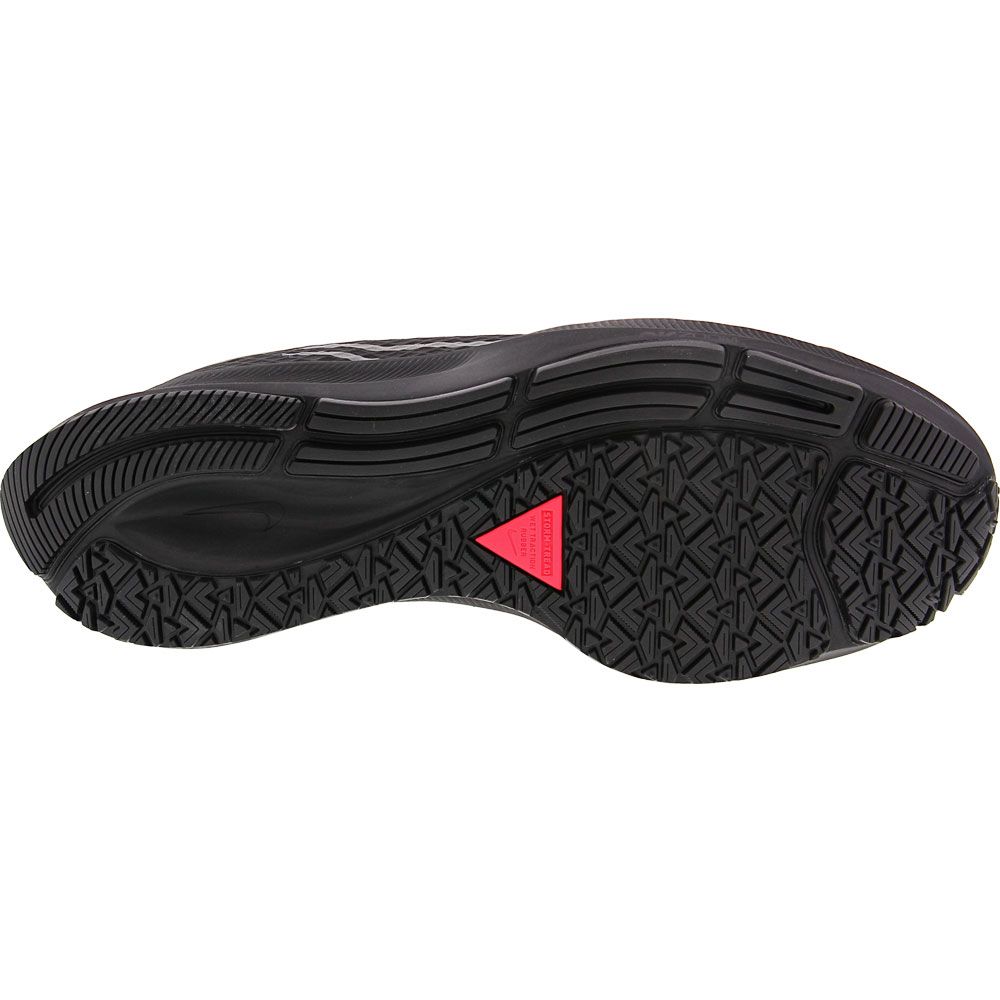 Nike Air Zoom Pegasus 37 Sh Running Shoes - Mens Black Anthracite Sole View