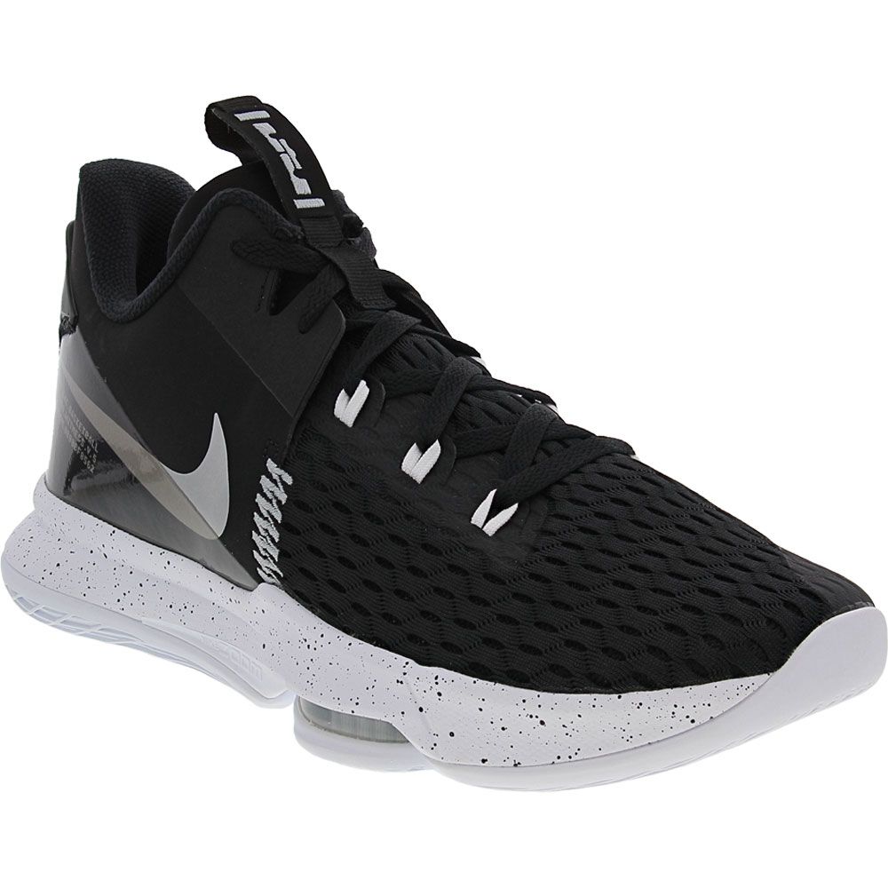 Nike Witness Basketball Shoes - Mens Black Black White