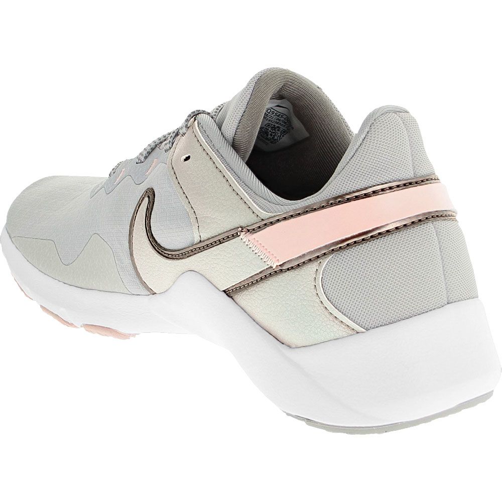 Nike Legend Essential 2 Training Shoes - Womens Grey Fog Multi Pewter Back View