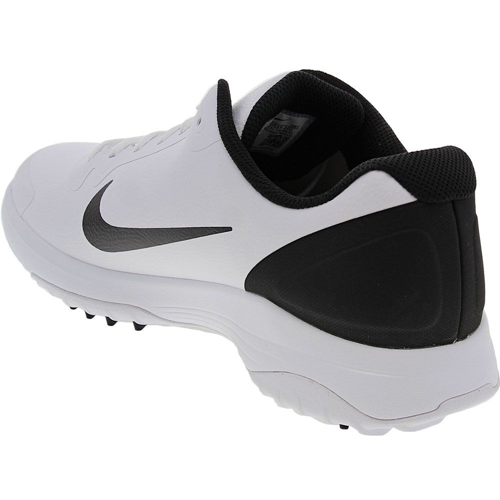 Nike Infinity G Golf Shoes - Mens White Black Back View