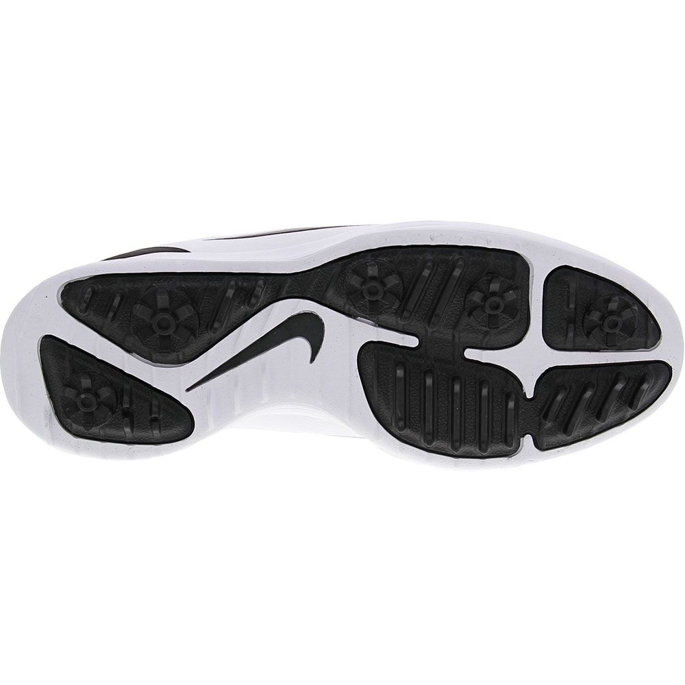 Nike Infinity G Golf Shoes - Mens White Black Sole View