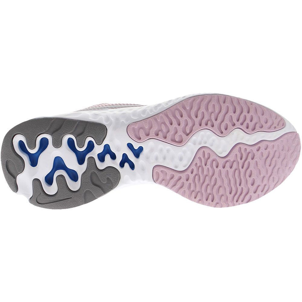 Nike Renew Run Running - Boys Iced Lilac White Smoke Grey Sole View