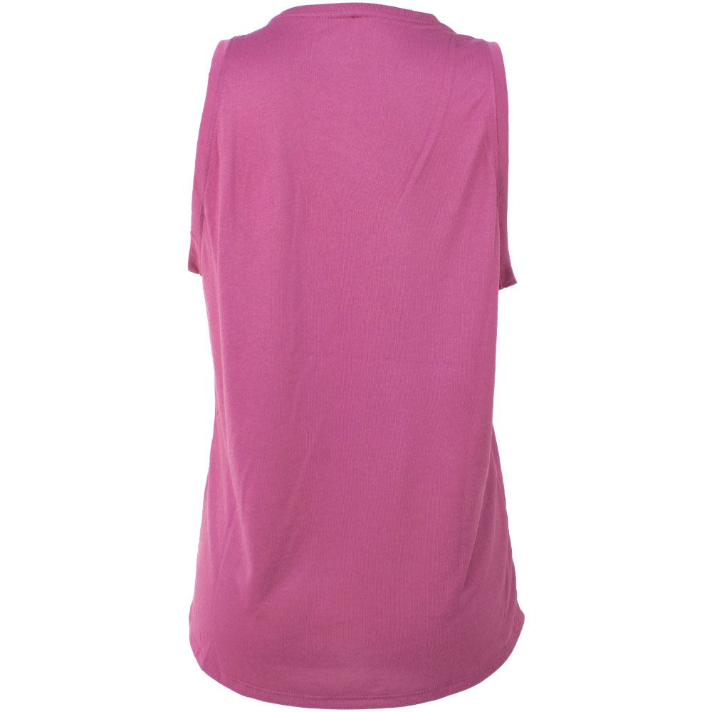 Nike DriFit Tank Essential Shirt - Womens Light Bordeaux View 2