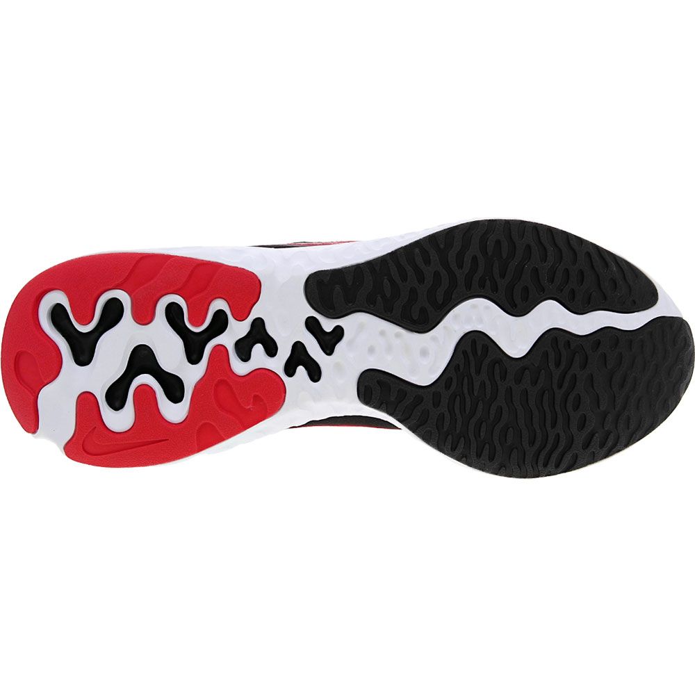 Nike Renew Run 2 Running Shoes - Mens Black Black White Sole View