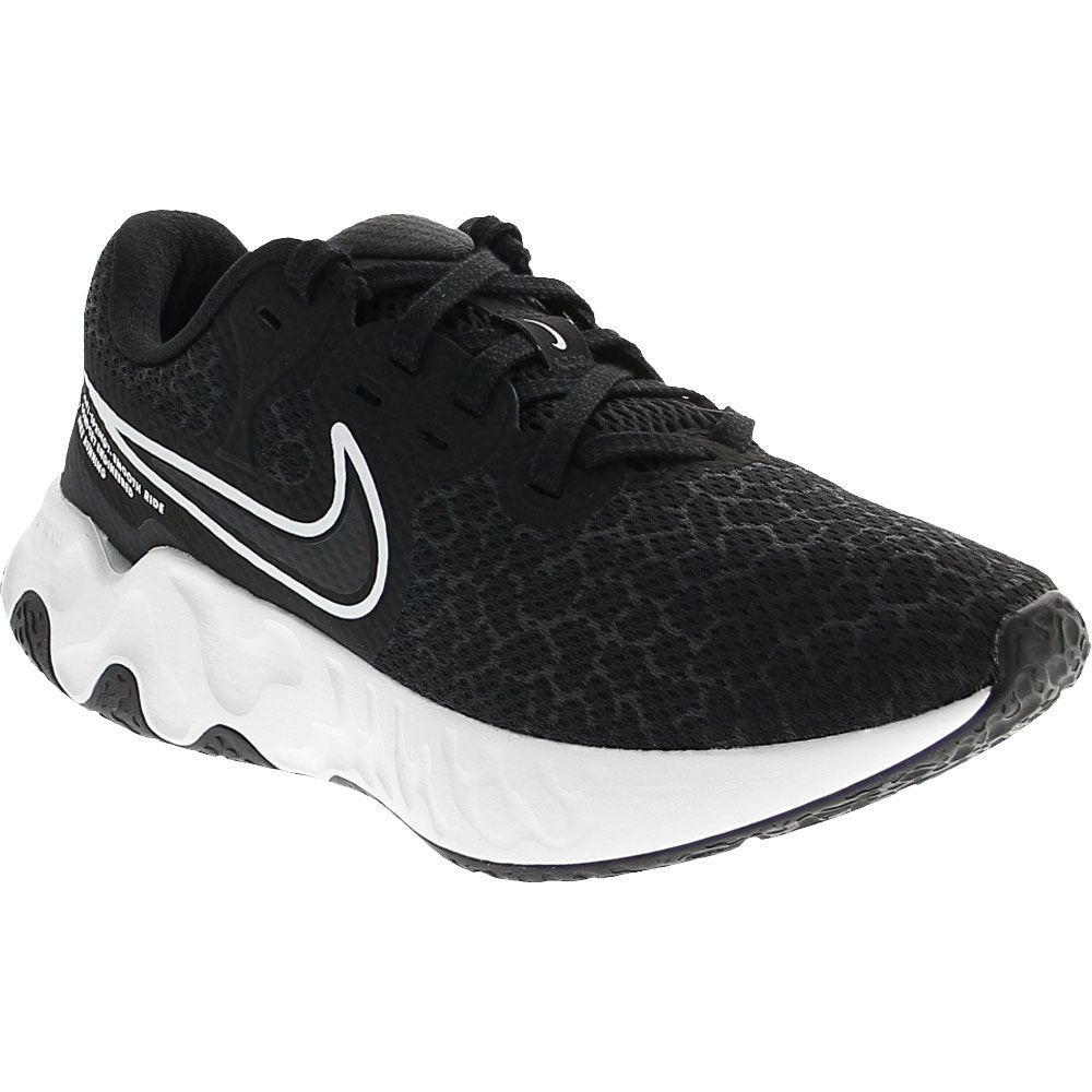 Nike Renew Ride 2 Running Shoes - Womens Black Black Blue