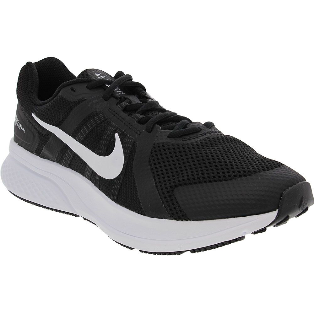 Nike Run Swift 2 Running Shoes - Mens Black White