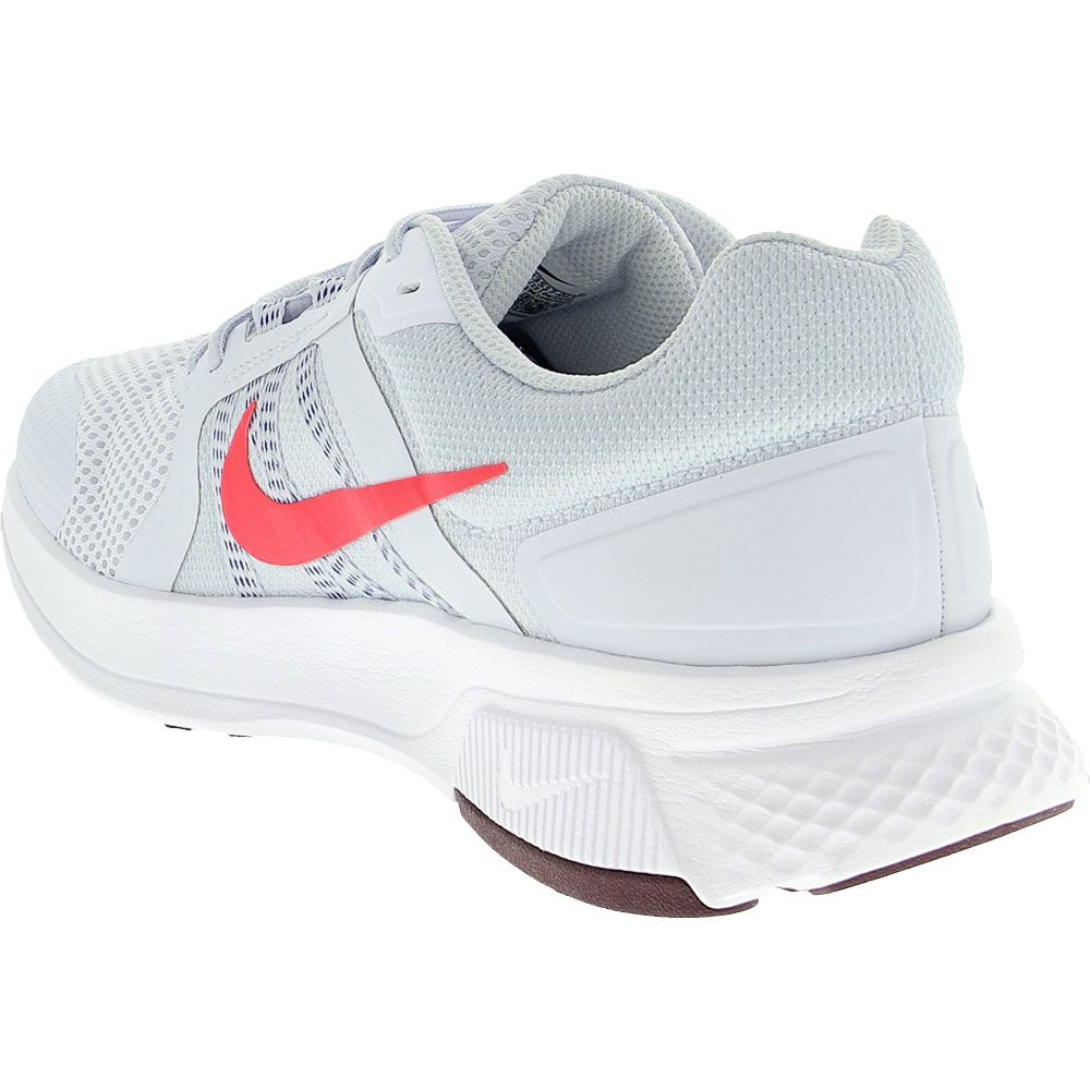 Nike Run Swift 2 Running Shoes - Mens Football Grey Crimson Back View