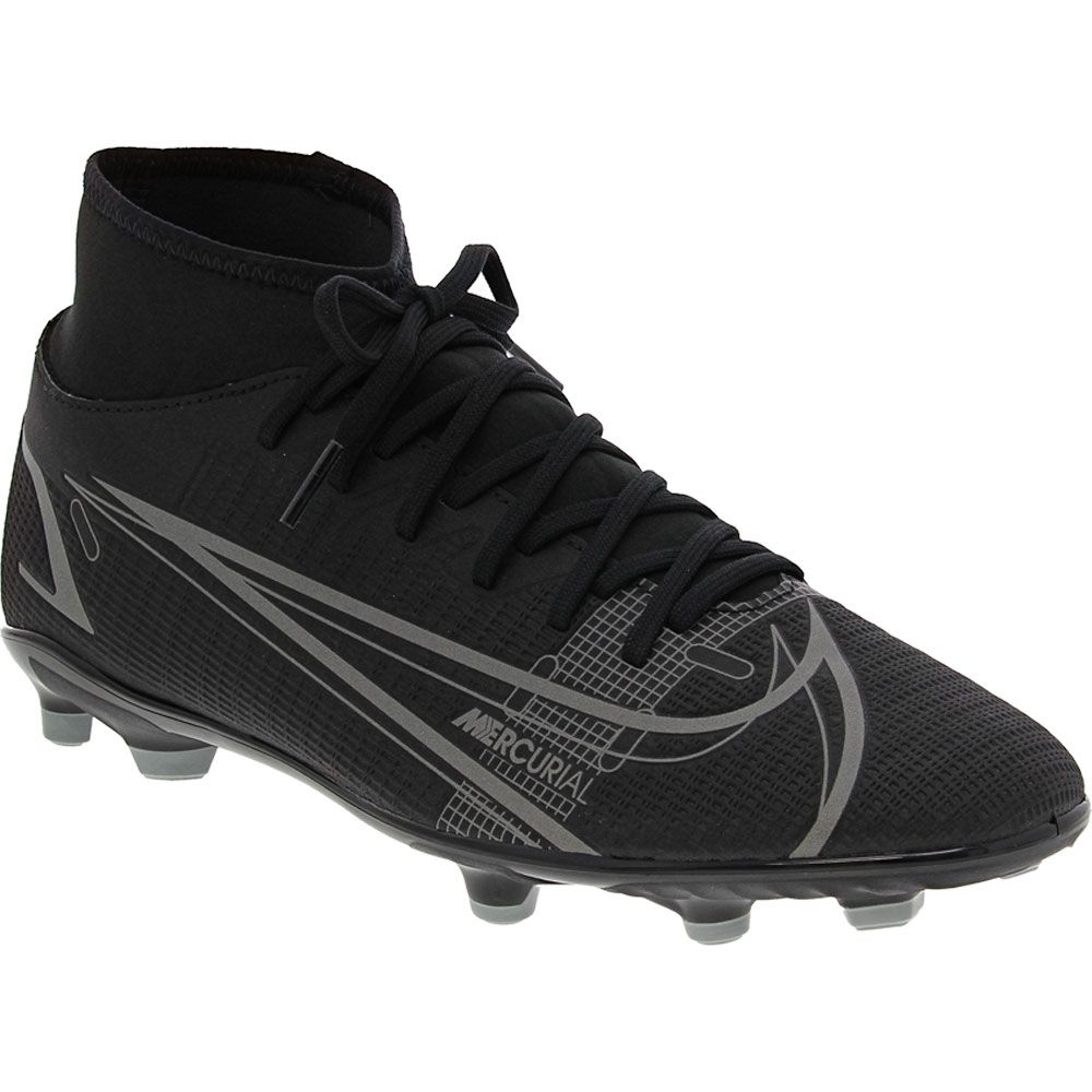 Nike Mercurial Superfly 8 C Outdoor Soccer Cleats - Mens Black Black Iron Grey