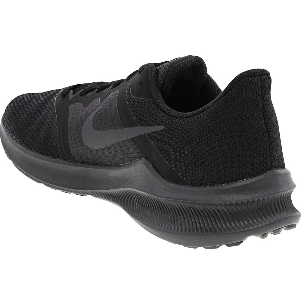 Nike Downshifter 11 Running Shoes - Mens Black Black Grey Back View