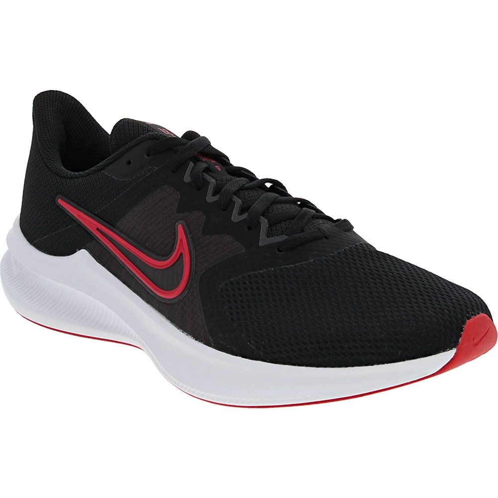 Nike Downshifter 11 Running Shoes - Mens Black University Red White