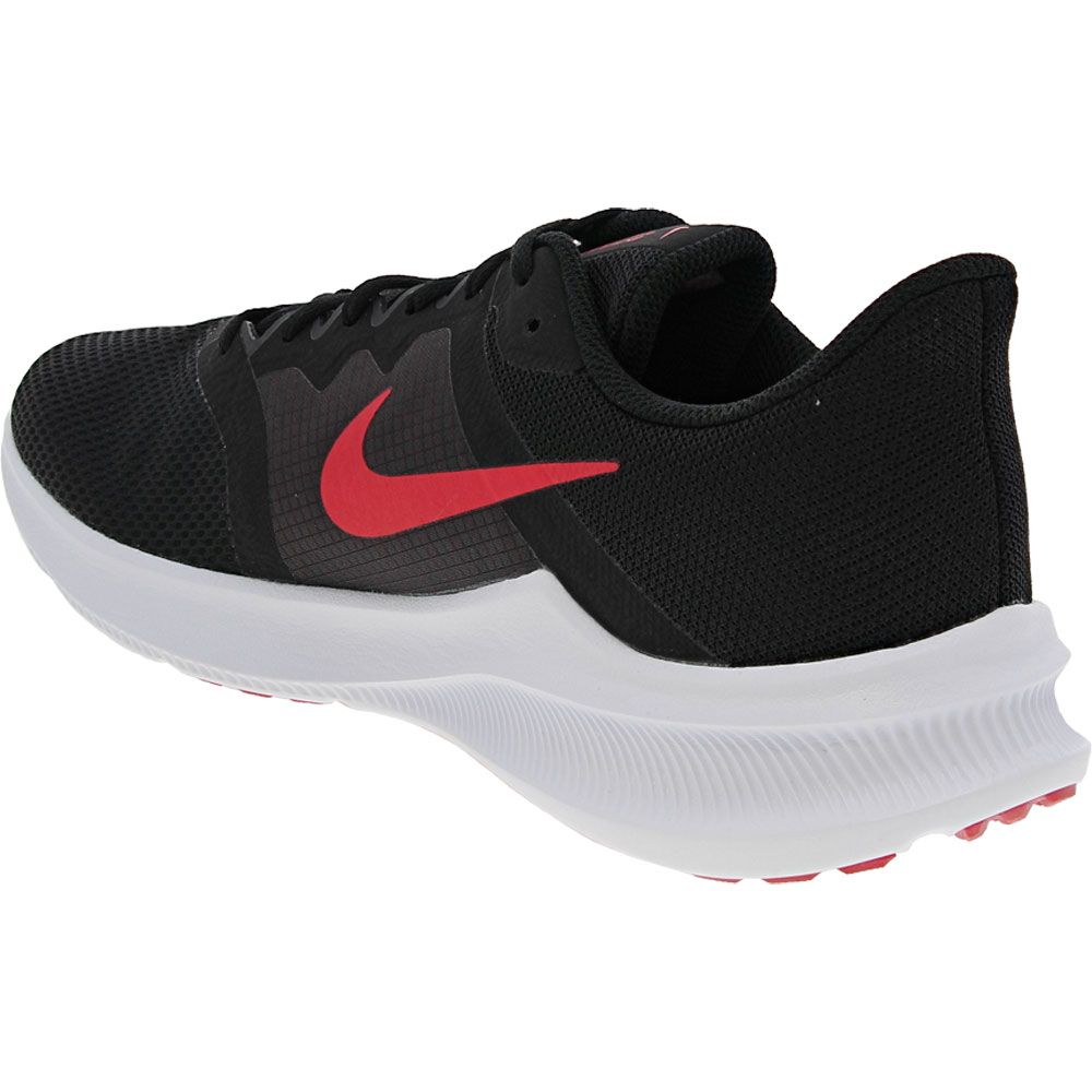 Nike Downshifter 11 Running Shoes - Mens Black University Red White Back View