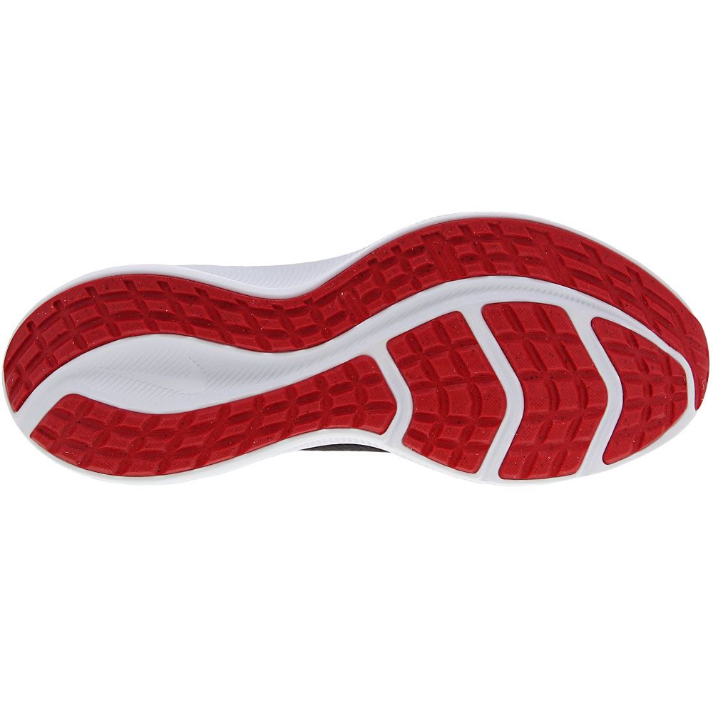 Nike Downshifter 11 Running Shoes - Mens Black University Red White Sole View