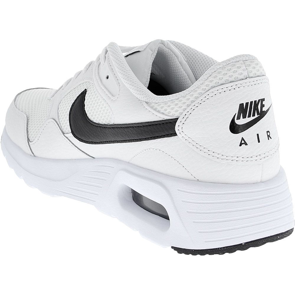 Nike Air Max SC Mens Lifestyle Shoes White Black Back View