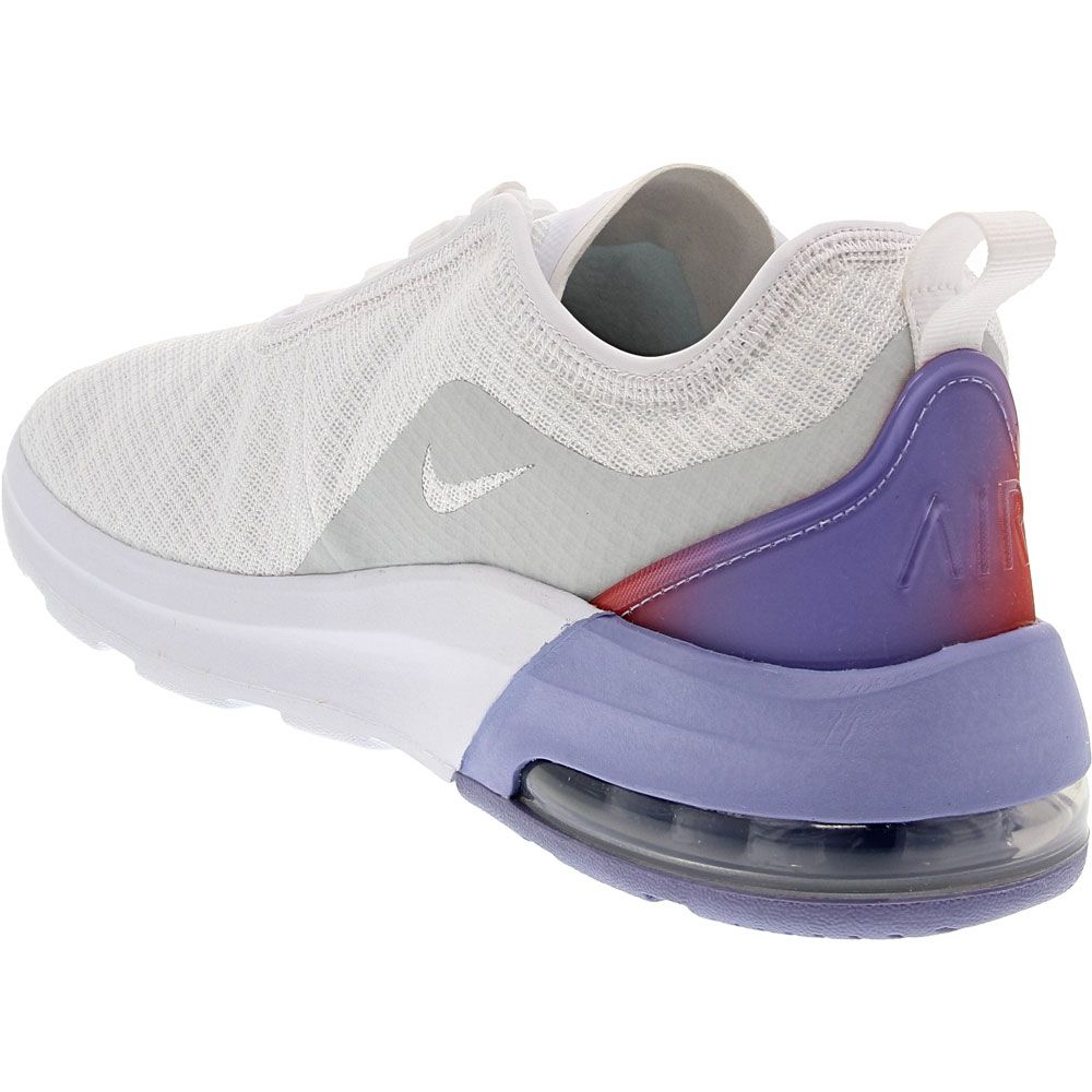 Nike Air Max Motion II Running Shoes - Womens White Multi Color Back View