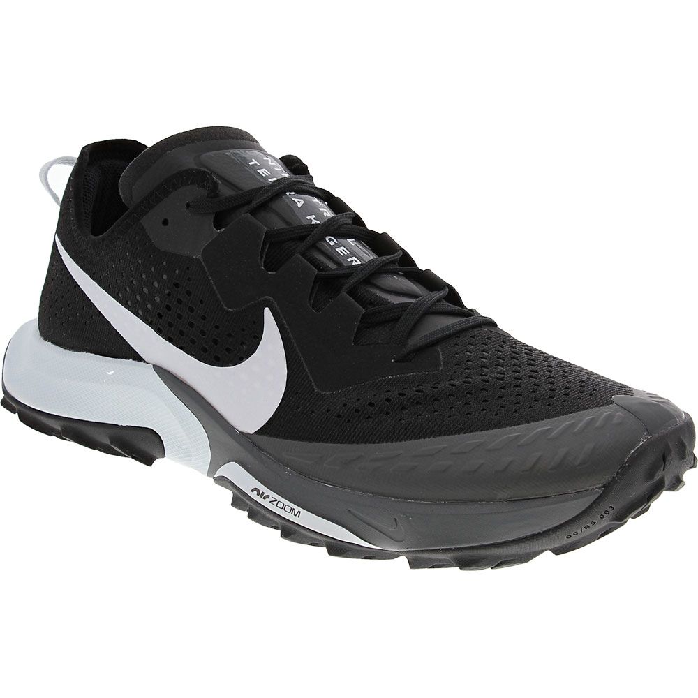 Nike Air Zoom Terra Kiper 7 Trail Running Shoes - Mens Black Pure Platinum Anthracite