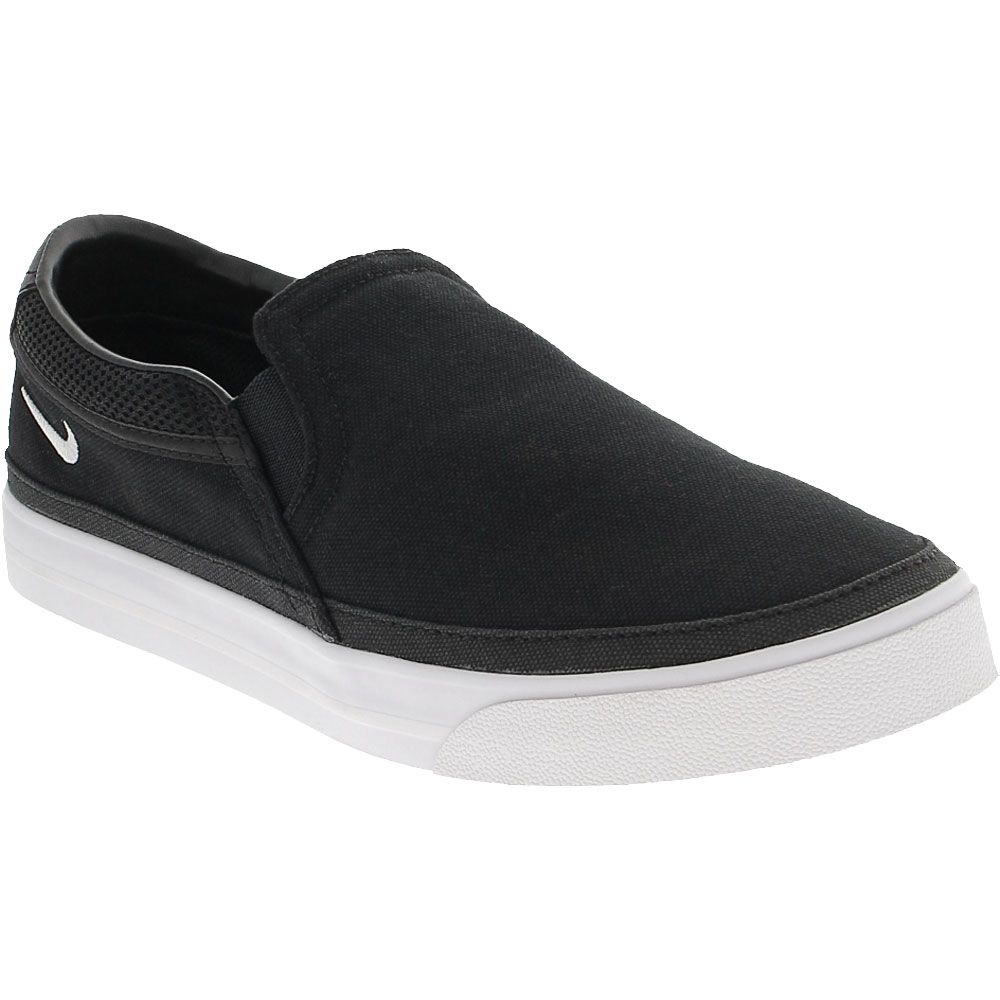 Nike Court Legacy Slip Skate Shoes - Womens Black Black Grey