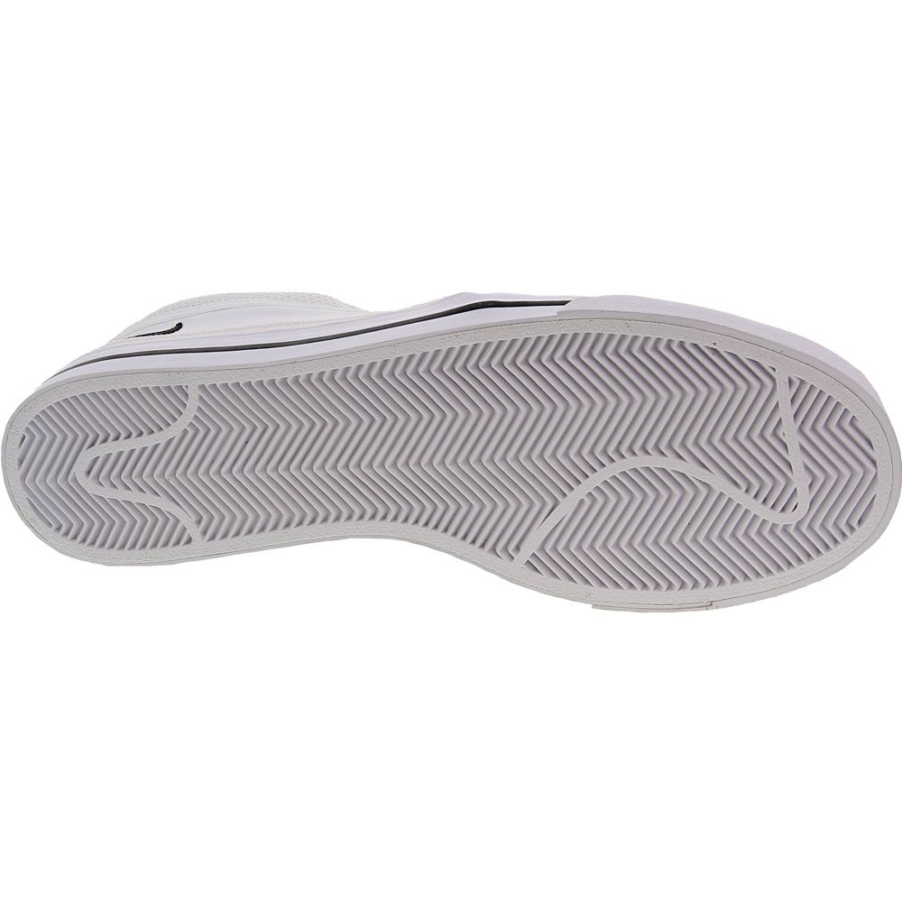 Nike Court Legacy Slip Skate Shoes - Womens White Sole View