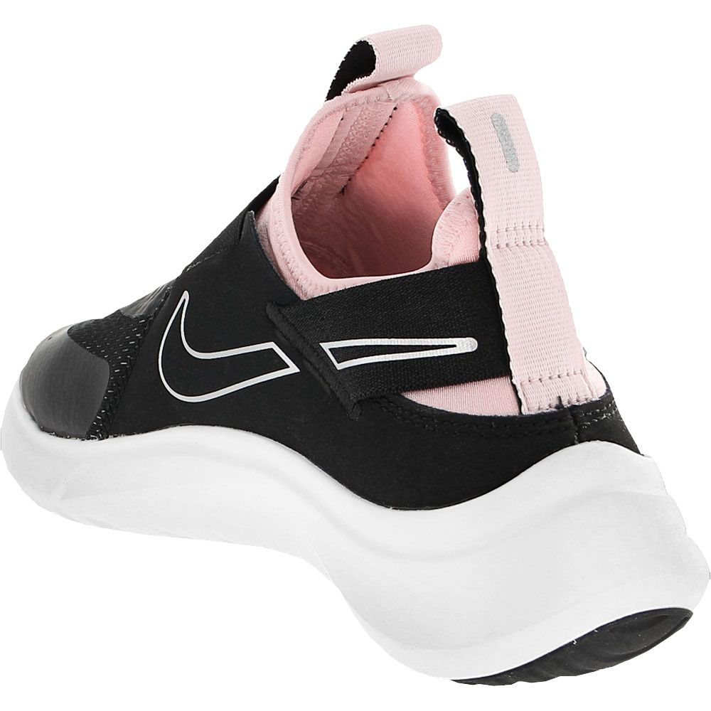 Nike Flex Plus Gs Running - Boys | Girls Black Pink Foam Back View
