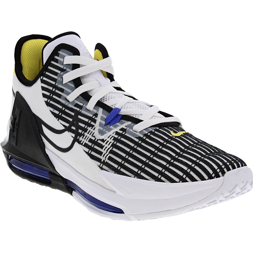 Nike Witness 6 Basketball Shoes - Mens White Black Violet