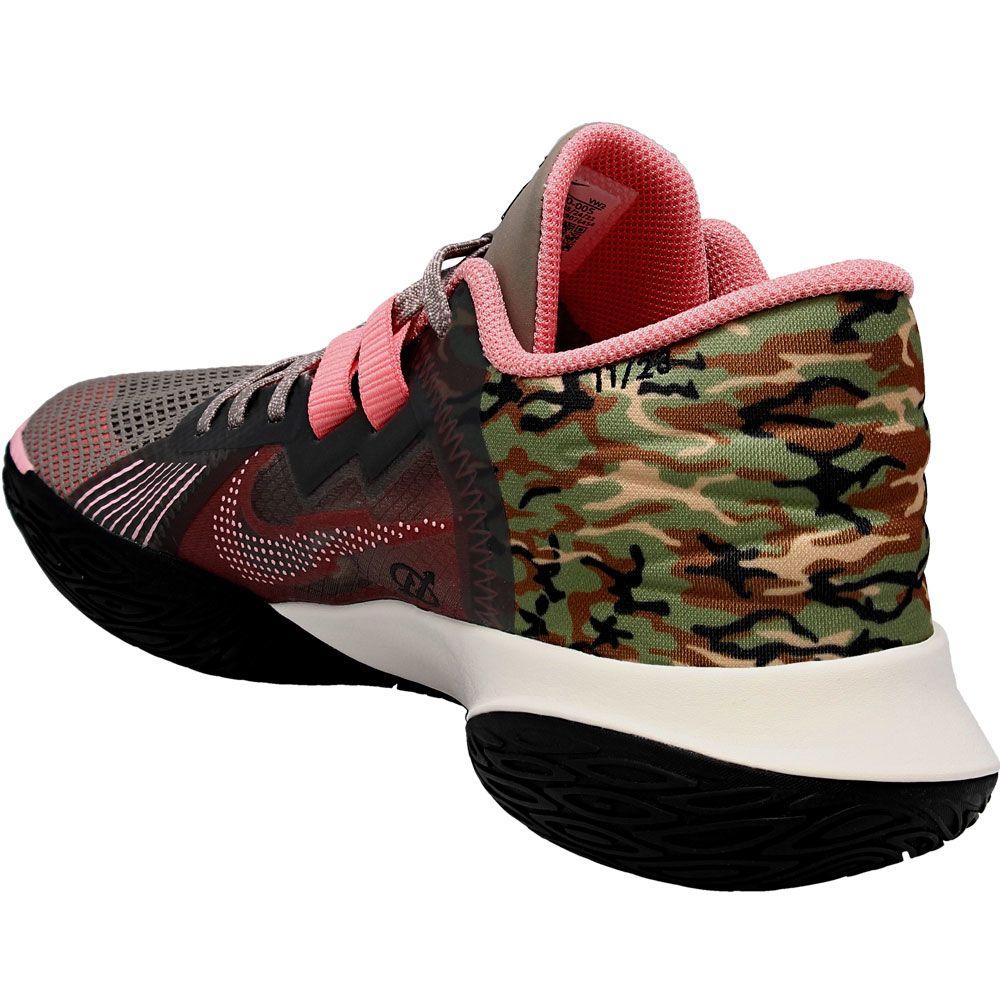 Nike Kyrie Flytrap 5 Mens Basketball Shoes Moon Camo Pink Back View