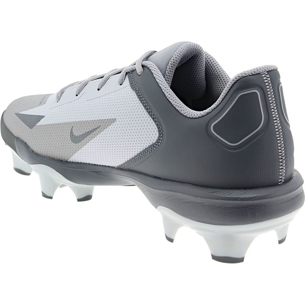Nike Force Trout 8 Pro MCS Baseball Cleats - Mens Cool Grey White Back View