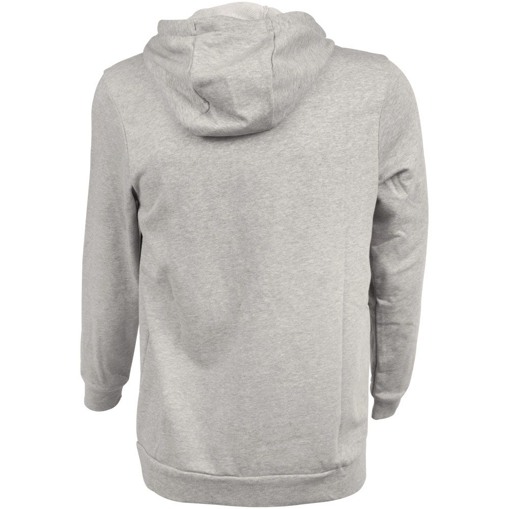 Nike Drifit Hoodie Full Zip Sweatshirt - Mens Heather Grey View 2