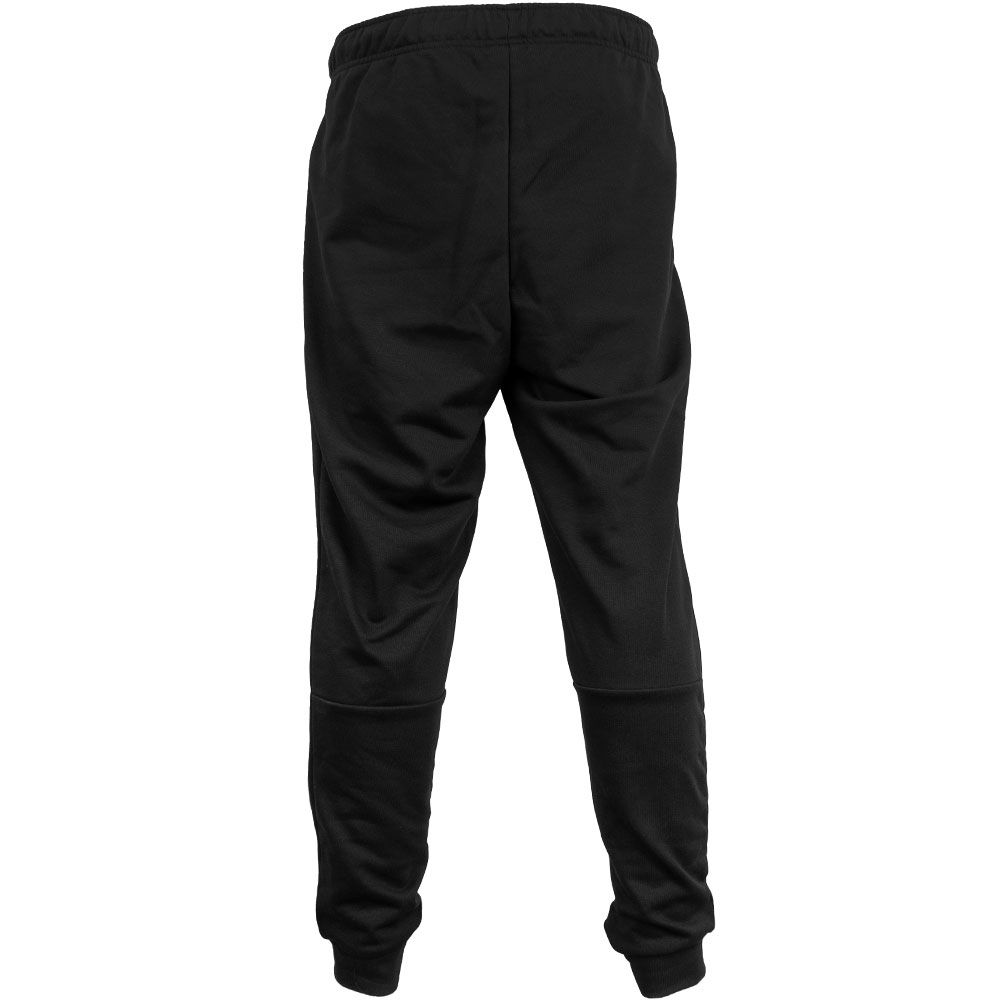Nike DriFit Taper Fleece Pants Black White Black View 2