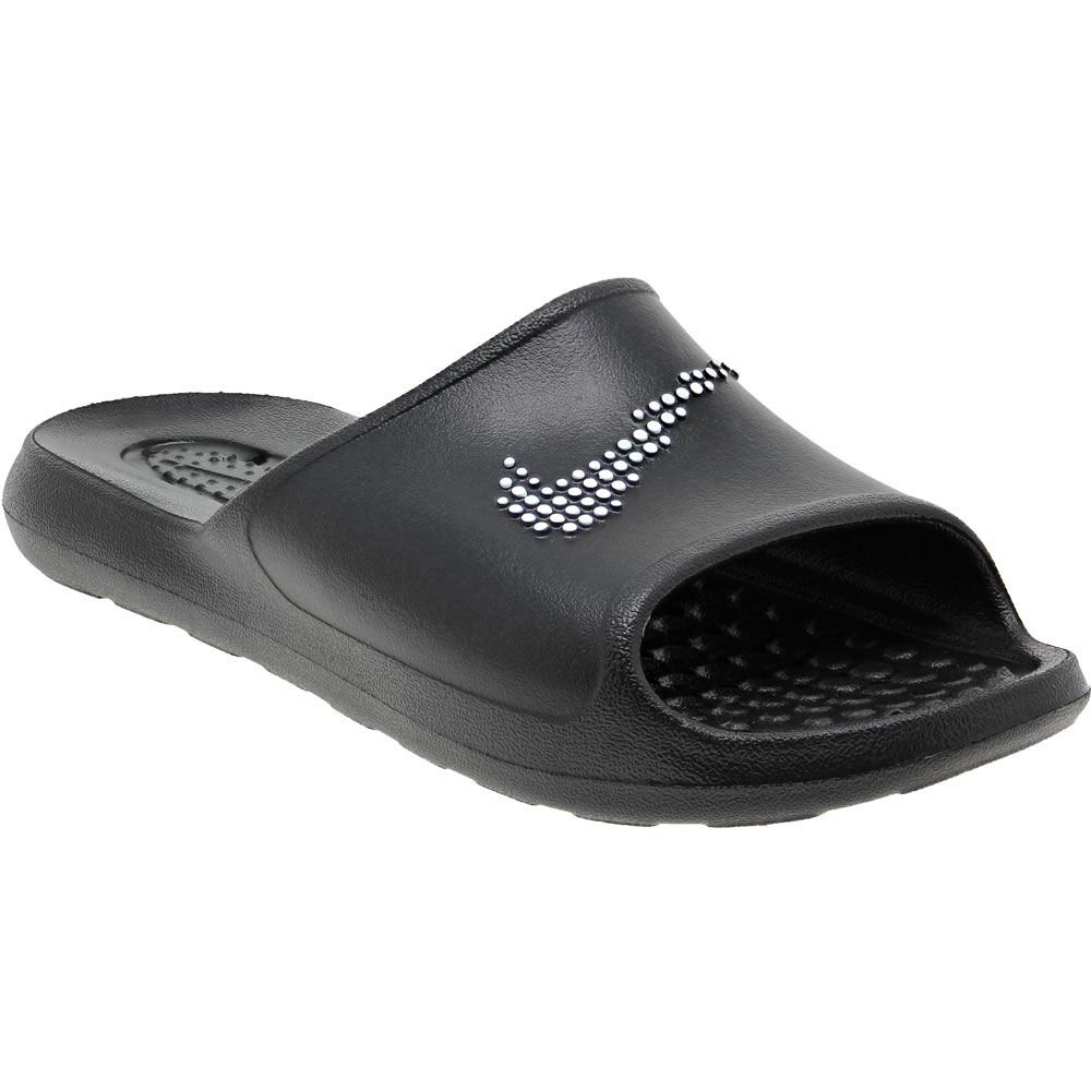 Nike Victori One Slide Sandals - Womens Black Black White