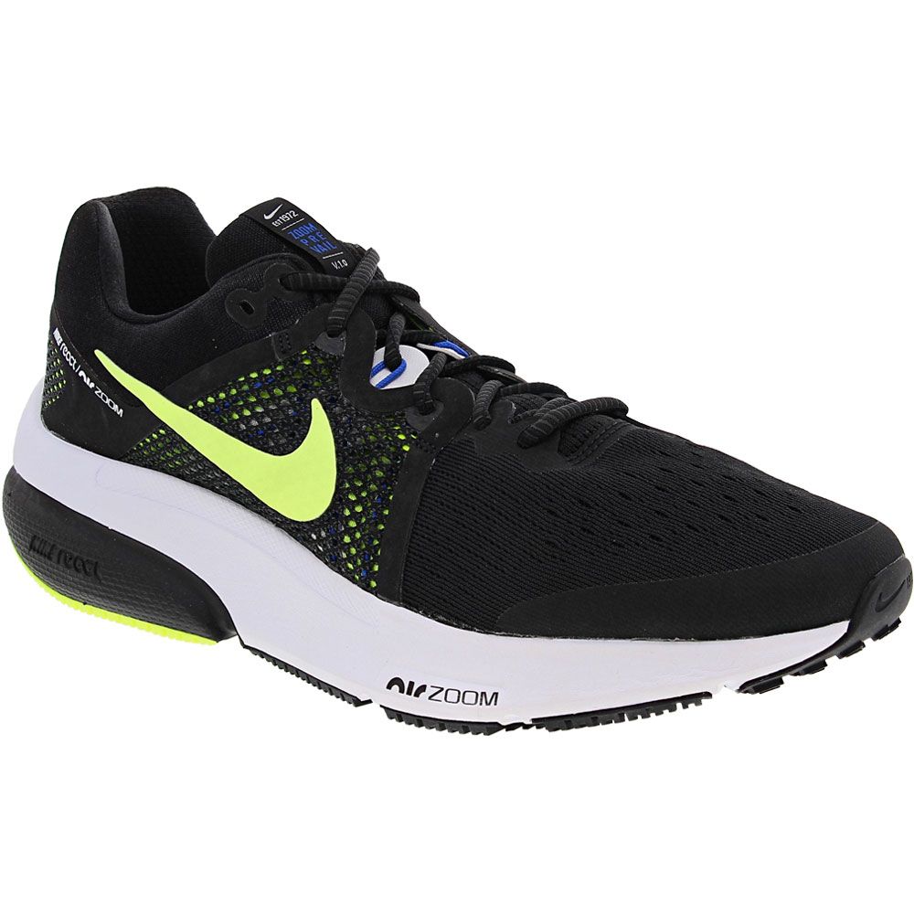 Nike Zoom Prevail Running Shoes - Mens Black Black Green
