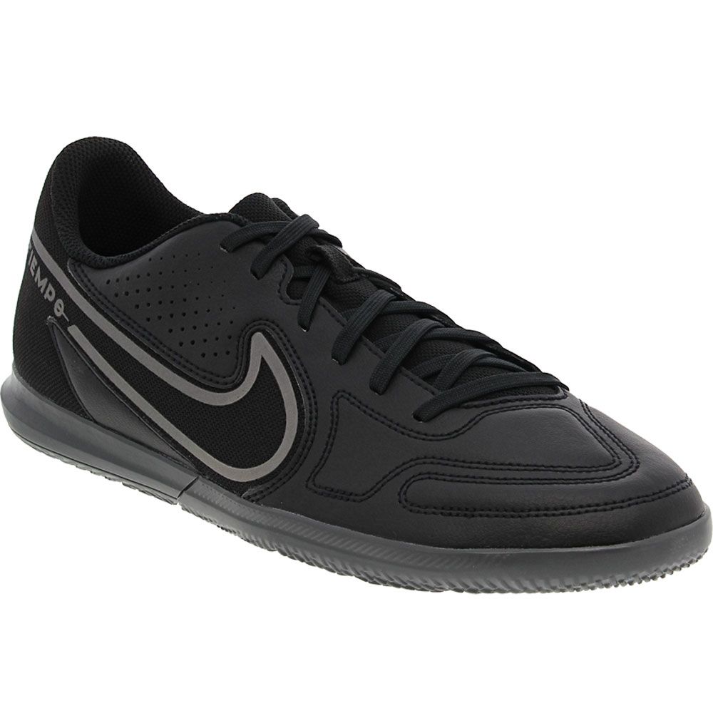 Nike Tiempo Legend 9 Club I Indoor Soccer Shoes - Mens Black Iron Grey