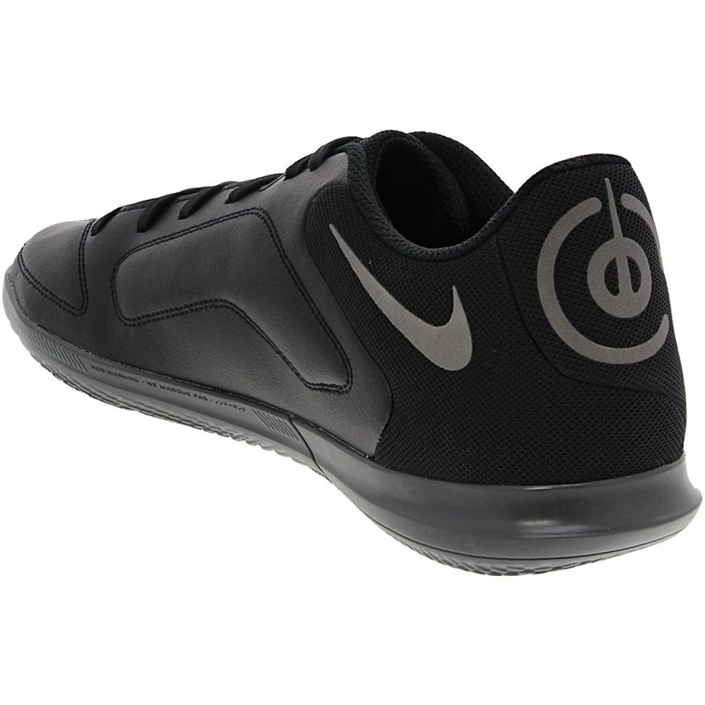 Nike Tiempo Legend 9 Club I Indoor Soccer Shoes - Mens Black Iron Grey Back View