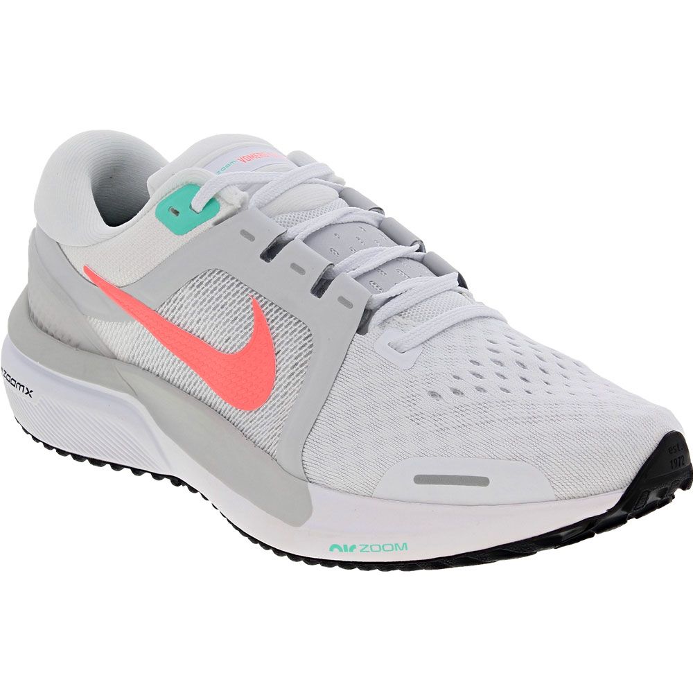 Nike Zoom Vomero 16 Running Shoes - Womens White Lava Glow Platinum