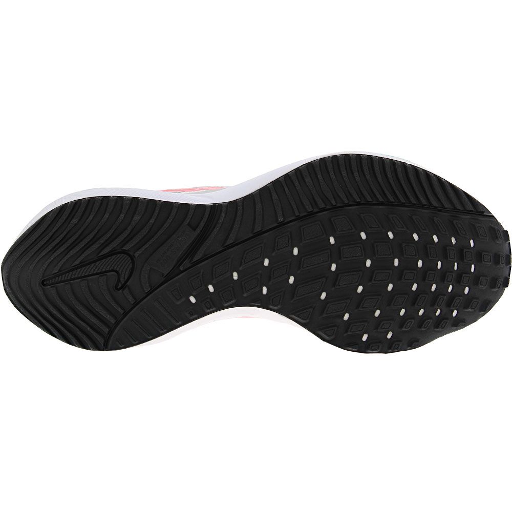 Nike Zoom Vomero 16 Running Shoes - Womens White Lava Glow Platinum Sole View