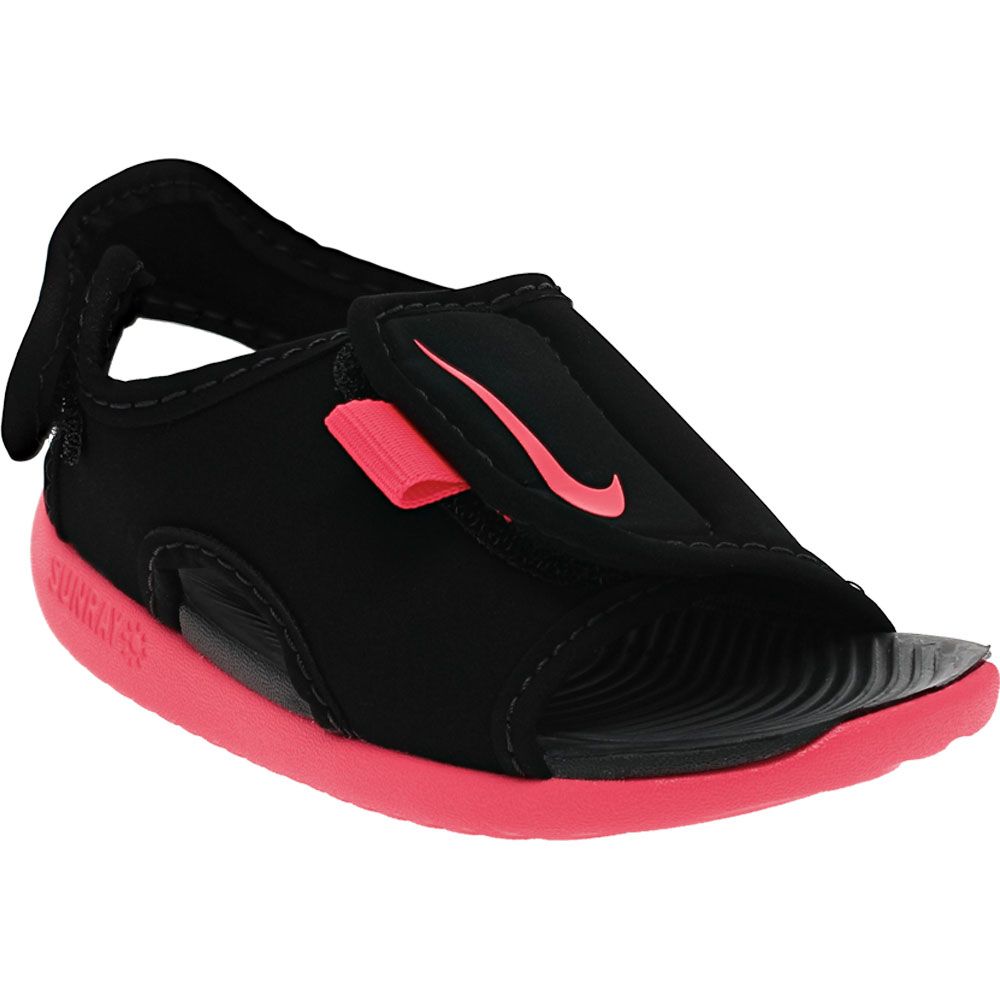 Nike Sunray Adjust 5 V2 Sandals - Baby Toddler Black Racer Pink