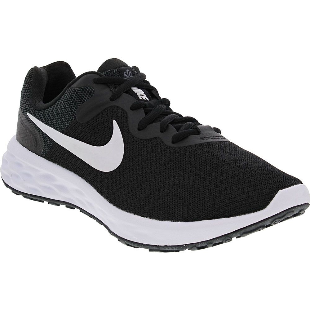 Nike Revolution 6 Next Nature Running Shoes - Womens Black Grey White