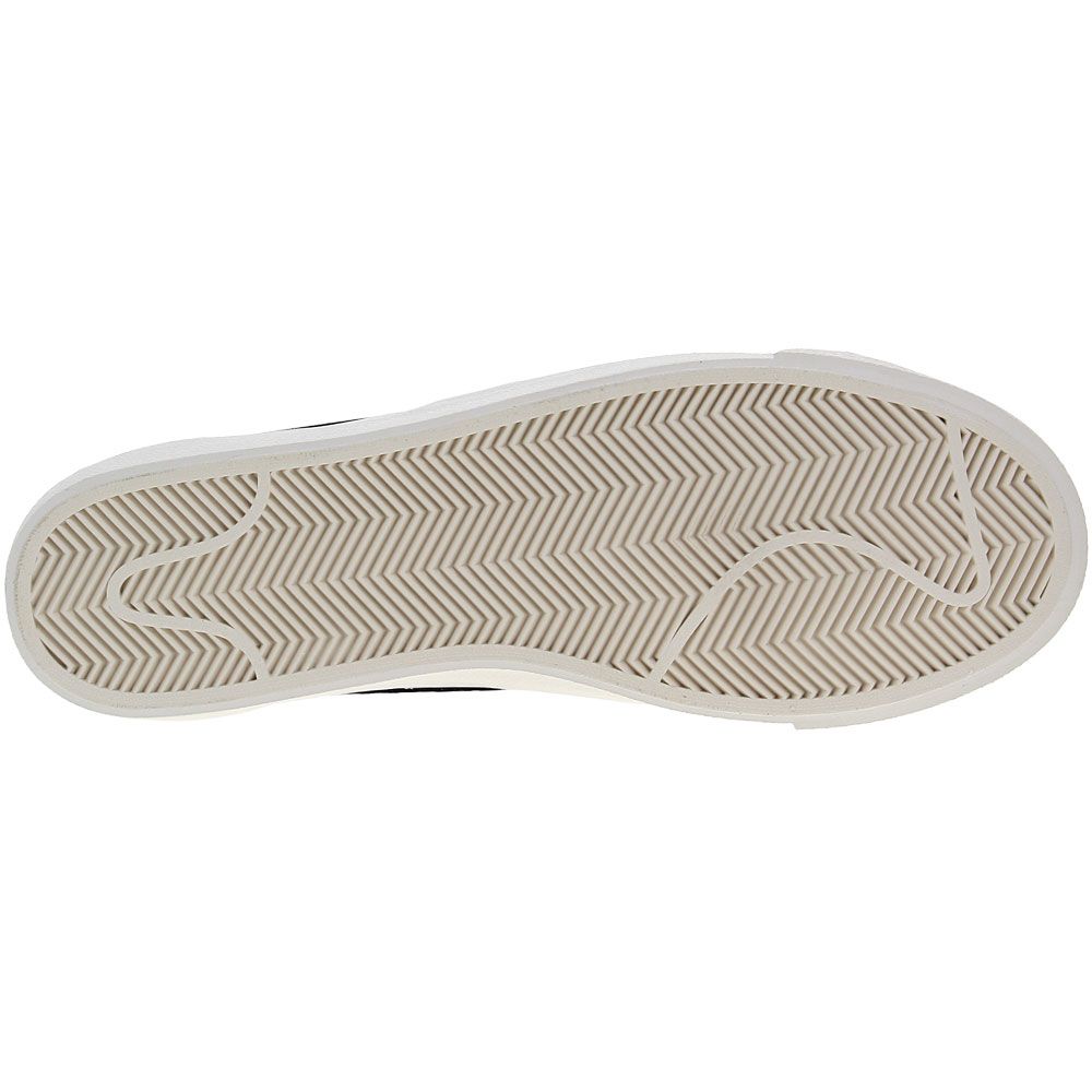 Nike Blazer Low 77 Lifestyle Shoes - Womens White Black Sole View