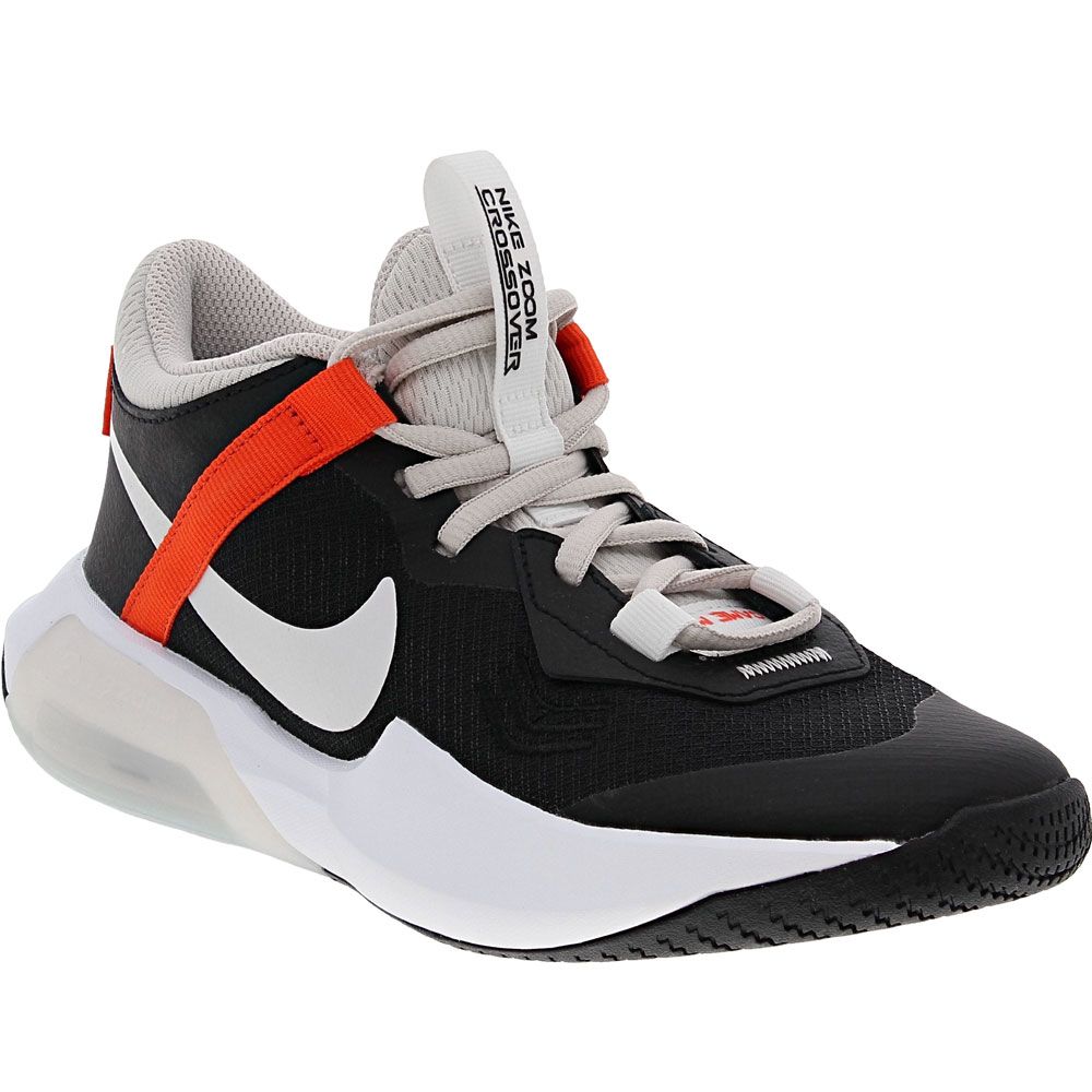 Nike Air Zoom Crossover Big Kids Basketball Shoes Black Summit White Light Bone